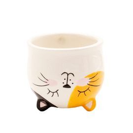TAZA AL REVES CON FORMA DE GATO