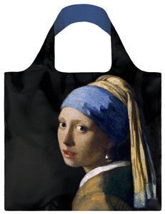 BOLSA PLEGABLE VERMEER GIRL PEARL RECYCLABLE