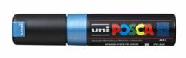 MARCADOR POSCA PC-8K AZUL METALICO