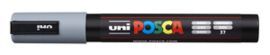 MARCADOR UNI POSCA PC-5M GRIS