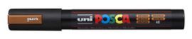 MARCADOR UNI POSCA PC-5M BRONCE METALICO