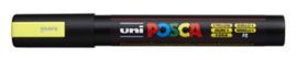 MARCADOR UNI POSCA PC5-M FLUOR AMARILLO