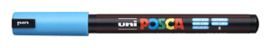 MARCADOR UNI POSCA PC-1MR AZUL CLARO