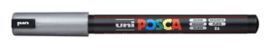 MARCADOR UNI POSCA PC-1MR PLATA