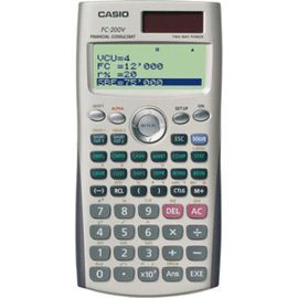 CALCULADORA CASIO FINANCIERA FC200V CAJA