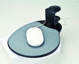 BANDEJA PARA RATON BAJO ESCRITORIO NEGRA AIDATA UM