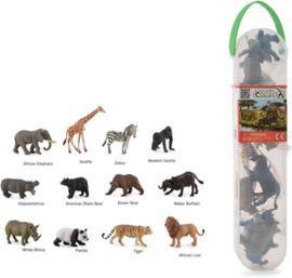 TUBO DE ANIMALES MINI SALVAJES