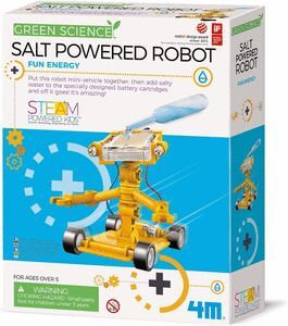 JUEGO GREENSCIENCE ROBOT DE AGUA SALADA