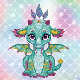 DIAMOND DOTZ ARIEL THE BABY DRAGON