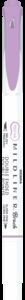 ROTULADOR ZEBRA MILDLINER DOBLE PUNTA PINCEL VIOLE