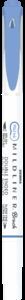 ROTULADOR ZEBRA MILDLINER DOBLE PUNTA PINCEL AZUL