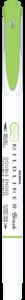 ROTULADOR ZEBRA MILDLINER DOBLE PUNTA PINCEL VERDE