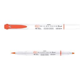 ROTULADOR ZEBRA MILDLINER DOBLE PUNTA PINCEL WARM