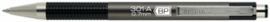 BOLIGRAFO ZEBRA 301A RETRACTABLE 0,7 GRIS