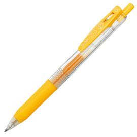 BOLIGRAFO ZEBRA SARASA GEL CLIP 0,5 AMARILLO