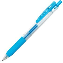BOLIGRAFO ZEBRA SARASA GEL CLIP 0,5 AZUL CLARO