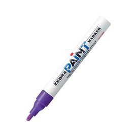 ROTULADOR ZEBRA ACRILICO PAINT MARKER 3MM VIOLETA