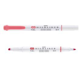 ROTULADOR ZEBRA MILDLINER COOL   REFINED ROJO