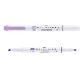 ROTULADOR ZEBRA MILDLINER COOL   REFINED VIOLETA