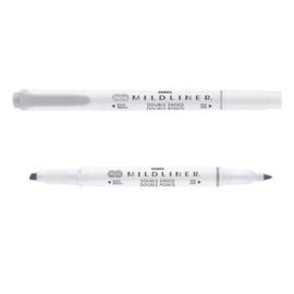 ROTULADOR ZEBRA MILDLINER COOL   REFINED GRIS