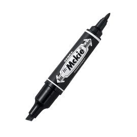 ROTULADOR ZEBRA HI-MCKIE PERMANENTE 2/4MM NEGRO