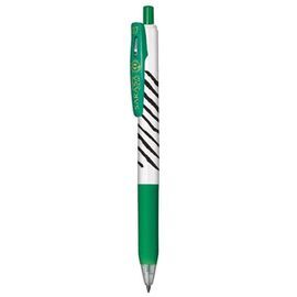 BOLIGRAFO ZEBRA SARASA CLIP STRIPES VERDE