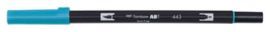 ROTULADOR TOMBOW DUAL BRUSH 443 TURQUOISE