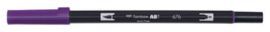 ROTULADOR TOMBOW DUAL BRUSH 676 ROYAL PURPLE