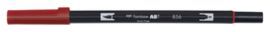 ROTULADOR DOBLE PUNTA PINCEL DUAL BRUSH 856 POPPY