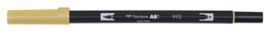 ROTULADOR DOBLE PUNTA PINCEL DUAL BRUSH 992 SAND