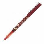 PILOT V-7 0,7 ROJO