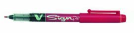 ROTULADOR PILOT SIGN PEN ROJO