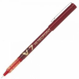 ROTULADOR PILOT V7 GRIP ROJO