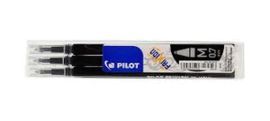 RECAMBIO BOLIGRAFO PILOT FRIXION NEGRO BLISTER 3 U