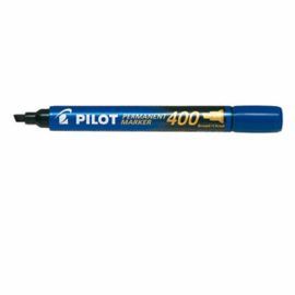 MARCADOR PERMANENTE PUNTA BISELADA SCA-400 AZUL