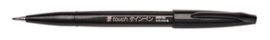 ROTULADOR PENTEL TOUCH CON PUNTA DE PINCEL NEGRO