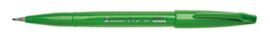ROTULADOR PENTEL TOUCH CON PUNTA DE PINCEL VERDE