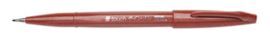ROTULADOR PENTEL TOUCH CON PUNTA DE PINCEL MARRON