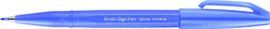 ROTULADOR PENTEL TOUCH PASTEL PUNTA DE PINCEL AZUL