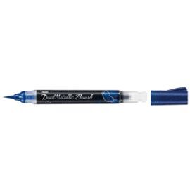 ROTULADOR PINCEL DUAL METALLIC AZUL CLARO