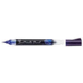 ROTULADOR PINCEL DUAL METALLIC AZUL OSCURO