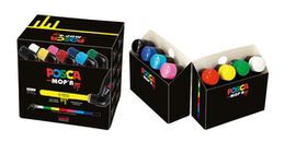MARCADOR POSCA MOP´R PACK 8 COLORES SURTIDOS