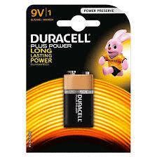PILA ALCALINA DURACELL PLUS POWER 9V LR61 BLISTER