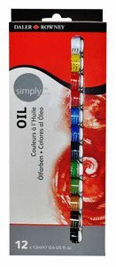 ESTUCHE 12 TUBOS OLEO 12ML SIMPLY