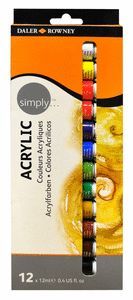 ESTUCHE 12 TUBOS PINTURA ACRILICA 22ML GRADUATE