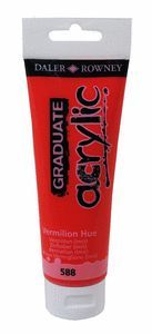PINTURA ACRILICA GRADUATE 120ML BERMELLON