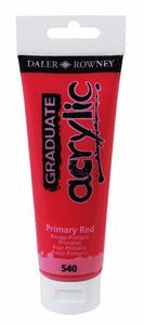 PINTURA ACRILICA GRADUATE 120ML PRIMARY ROJO