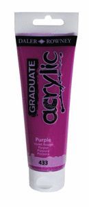 PINTURA ACRILICA GRADUATE 120ML MORADO