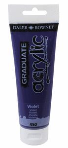 PINTURA ACRILICA GRADUATE 120ML VIOLETA