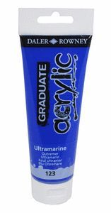 PINTURA ACRILICA GRADUATE 120ML AZUL ULTRAMARINO